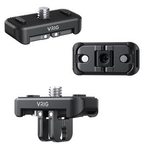 VRIG 마그네틱 퀵릴리즈 어댑터 베이스 카메라 삼각대 마운트 퀵릴리즈 마운트 교체 Insta360 X4 AC19 AC18