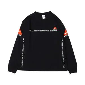 나이키 NRG ACG 시즈널 렁스 롱슬리브 티셔츠 블랙