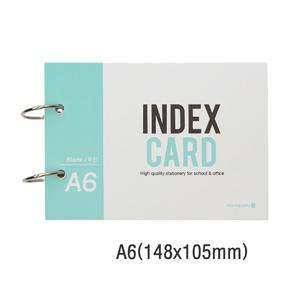 모닝글로리 3000 A6 무선 정보카드 148x105mm 약80매 단어장 메모장