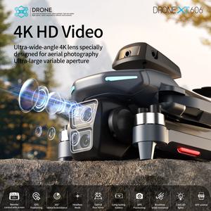 취미 샤오미 XT606 MAX GPS 드론 4k 전문가용 8K HD 카메라 FPV 위시 스크린 360  장애물 회피 쿼드콥터 장