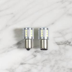 자동차 LED 램프 화이트 싱글 더블 전구 12V-24V 21발 차량 튜닝 라이트 조명