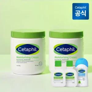 세타필 모이스춰라이징 크림 550g 2개+로션 29ml 2개+바디워시 50ml