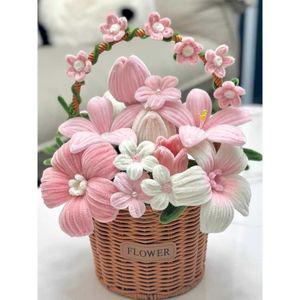 모루 꽃다발만들기 DIY 장미 키트 수제 재료 꽃다발 세트