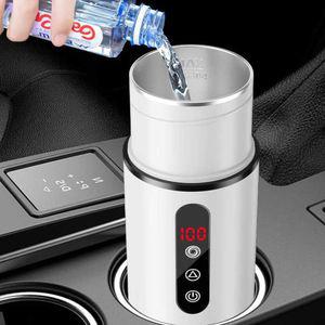 포트 24V 충전식 12V 차량 카포트 텀블러 휴대용 차량용 커피포트 DC