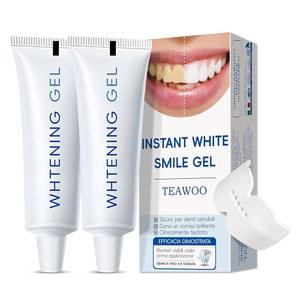 티우 미백 젤 - 민감성 치아를 위한 60ml 2x30ml 포뮬러 플러스 등급 실리콘 마우스 트레이 개발