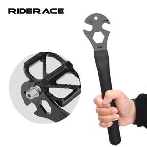 DS T1 DS 산악 MTB 렌치 설치 자전거 15MM 리무버 여분의 도로 교체 페달 HG 핸들 도구 제거 수리 스패너