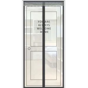 웰컴 현관 방문 자석 모기장 100X220cm 방충망 방문형모기장 문모기장 현관문모기장