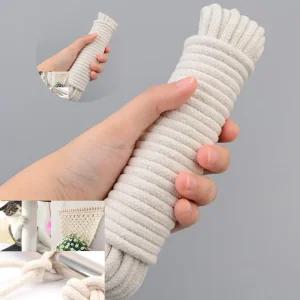면 밧줄 섬유로프 마크라메DIY 면끈