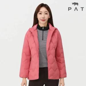 [PAT 여성] 경량 물결퀄팅 구스다운 점퍼_1J82034