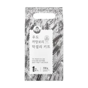 [이제주몰]담은제주 우도 까망보리 막걸리 키트 350g 1개
