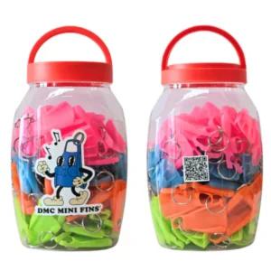 DMC Mini Fin 키링 JAR 세트 오리발 열쇠고리 선물 기념