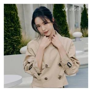 JJ지고트 스트링 더블 크롭 트렌치 코트 GP8A0TCR21 299844