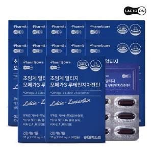 [12개월분] 락토온 초임계 알티지 오메가3 루테인지아잔틴 30캡슐 12박스