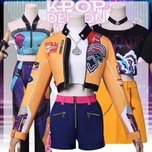 슈슈숀숀 코스튬의상 의상 케데현 케이팝 데몬 헌터스 코스프레 풀세트 빅사이즈 가능