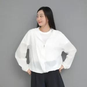 간절기 바람막이 자켓 경량 후드 아우터 스트링 점퍼 데일리룩 남성 여성 