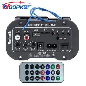 Woopker 디지털 앰프 디코더 보드 블루투스 오디오 DIY USB FM 라디오 TF 플레이어 서브우퍼 110V 220V 25-