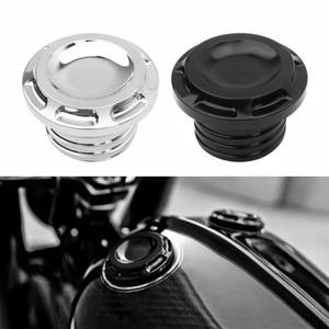바이크 오토바이 연료 가스 tank 오일 캡 배출 오른 나사 품 알루미늄 Harley Sportster Road King Softail