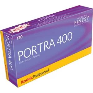 Kodak 포트라 400 프로페셔널 ISO 400 컬러 필름 120프로팩 팩당 5롤