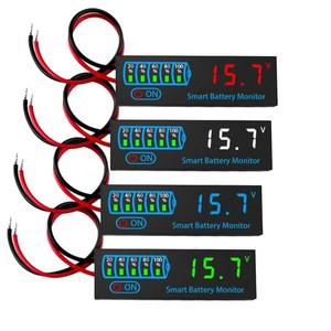 3S-12S 18650 리튬 이온 Lipo 7-55V 납 산성 배터리 레벨 표시기 테스터 LCD 디스플레이 미터 모듈 용량 전