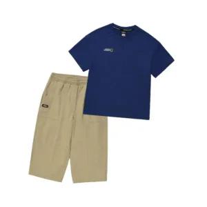 매장정품 NATIONALGEOGRAPHIC 내셔널지오그래픽 NATIONAL GEOGRAPHIC KIDS K242UPB920 7부 상하세트 LNAVY