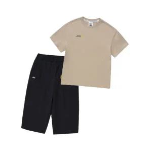 매장정품 NATIONALGEOGRAPHIC 내셔널지오그래픽 NATIONAL GEOGRAPHIC KIDS K242UPB920 7부 상하세트 LBEIGE