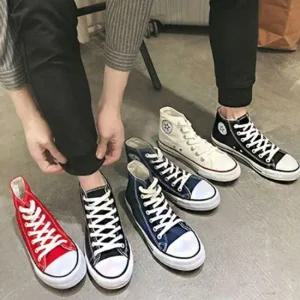 하이탑 베이직 남자 캔버스화 데일리 올데이 캐주얼 캔버스운동화 여성운동화 캔버스화