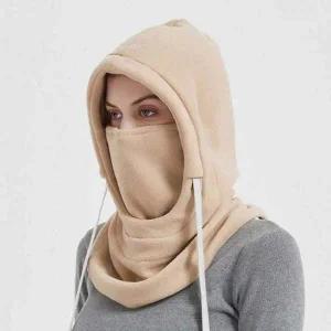 [콩심팥심]여자 후드 데일리 겨울 바라클 보온 라바 넥 워머 코