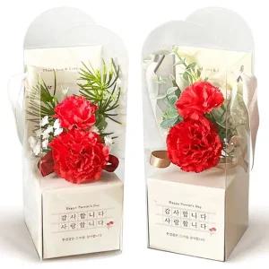 카네이션 브로치 코사지 어버이날 스승의날 조화 선물 카네이션브로치 어버이날코싸지