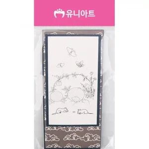 유니아트 만들기 재료 나만의병풍 만들기 6폭 초충도