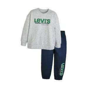 리바이스 LEVI'S LEVIS KIDS LVC 풀오버 조거팬츠 셋업 (토들러) 그레이 V253ST111P 503132