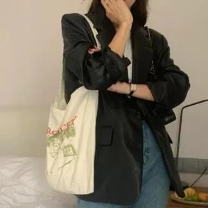 [다잇템] 여성 빅사이즈 가죽 수트핏 주머니 자켓