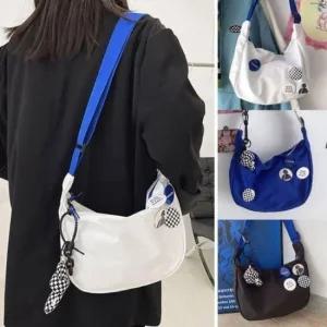컬러풀 스타일 뱃지 꾸안꾸 포인트 악세서리 남성 캐주얼백