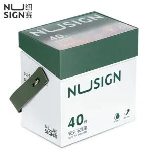 [셀러에이드]델리 누사인 트윈 스케치 브러쉬마카 80색 NS736-80