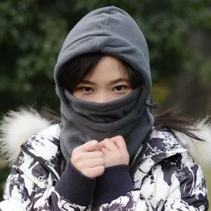 [콩심팥심]후드 넥워머(그레이) G