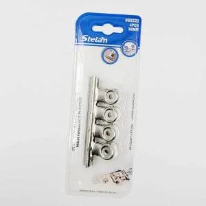 [셀러에이드]스텔란 스틸 서류 집게 소형 38mm 4PCS 사무용집게
