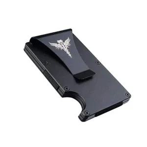 [콩심팥심]알루미늄 포켓 머니클립 트렌드 지갑 블랙 데일리 카