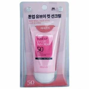 에네스티 톤업 유브이 컷 선크림 40ml SPF50+ PA+++