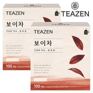티젠 보이차 100+100T 총200T