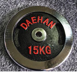 3중 크롬도금 바벨 원판 15kg 1장 가격입니다. 덤벨 아령