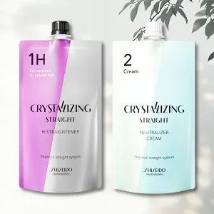 시세이도 매직약 400g 크리스탈라이징 스트레이트 볼륨 곱슬 셀프 매직 남자 다운펌 미용실