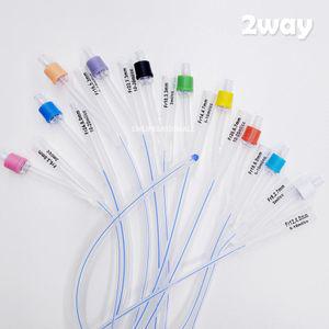 SD 실리콘 폴리 카테터 1개 2WAY 모음/FR 선택/카테타 소변줄 도뇨관 멸균제품 비뇨기관 투웨이 의료기기