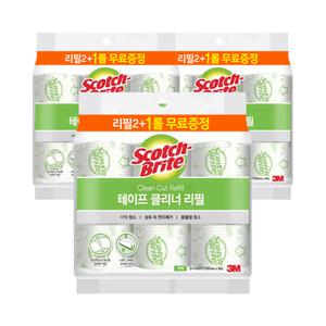3M 중형 테이프클리너 리필(3입) x 3개