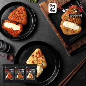 [오빠닭] 치즈품은 주먹밥 3가지맛 100g 5팩