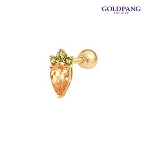 [골드팡] 14k 당근당근 피어싱