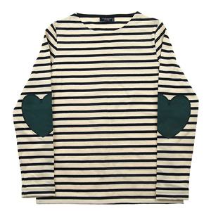 세인트제임스 하트 엘보패치 Vaujany Ecru/Marine/Forest