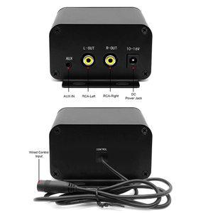 Aileap-M150 바이크 오토바이 오디오 시스템 150W 스테레오 2 채널 앰프 4 인치 방수 스피커 블루투스 FM