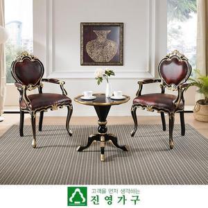 [진영가구] 베이린 엔틱 러브테이블 세트