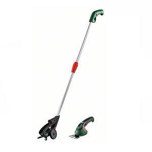 ISIO3 + Pole 보쉬 홈앤가든 3.6V 충전 잔디전정가위 가위 06008331B3 충전 잔디깎이 BOSCH