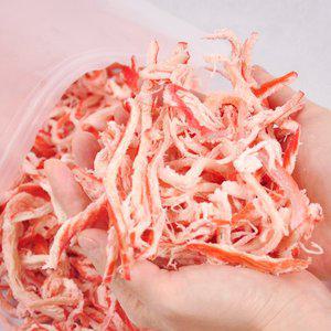 [푸르젠]국내가공 부드러운 오징어 홍진미채 1kg(지퍼백포장)