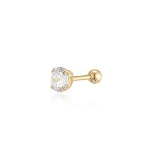 [롯데백화점]로이드 [GB] 베이직 탄생석 14k GOLD 큐빅 피어싱 LPFC1025G